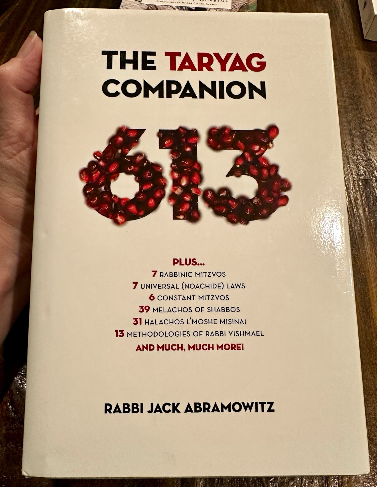The Taryag Companion 613 Rabbi Jack Abramowitz Hardcover ISBN
