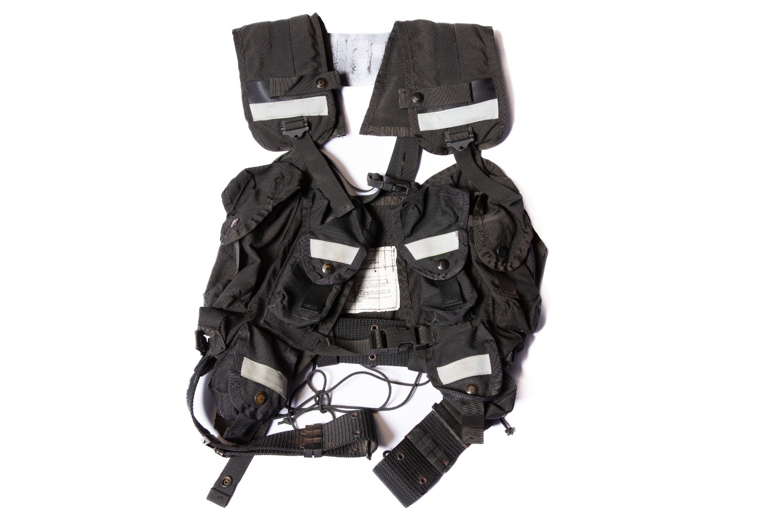OLDGEN 1989 Supreme Protector LBV Load Bearing Vest H&S Mfg Modded Black