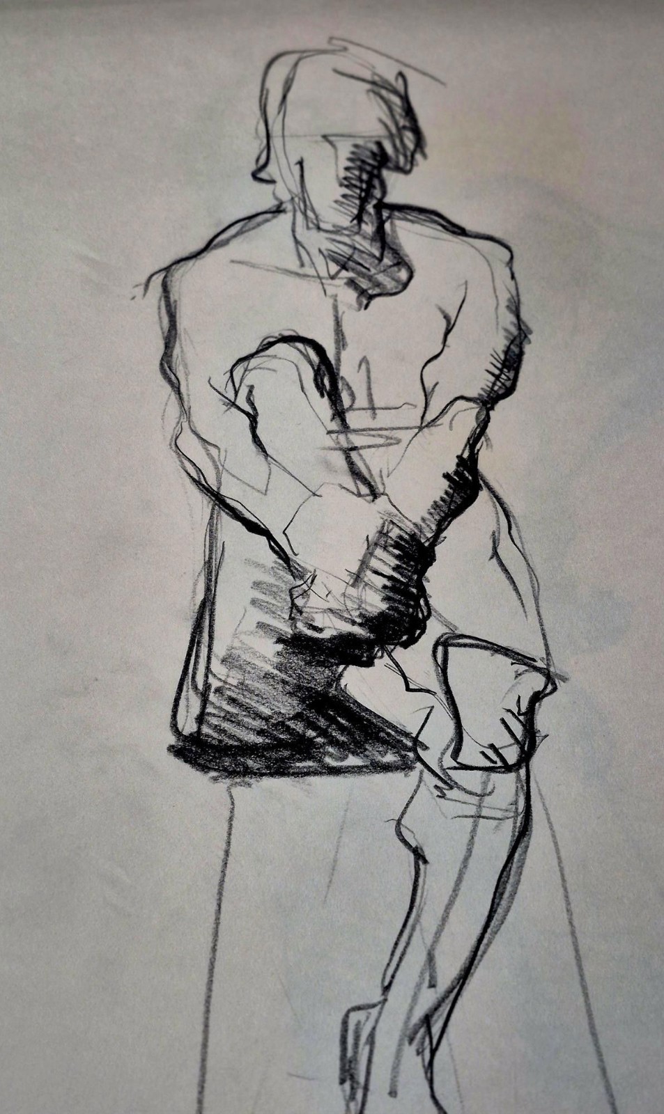 Vintage Jeffrey Jones Original Fine Art Figure Study 