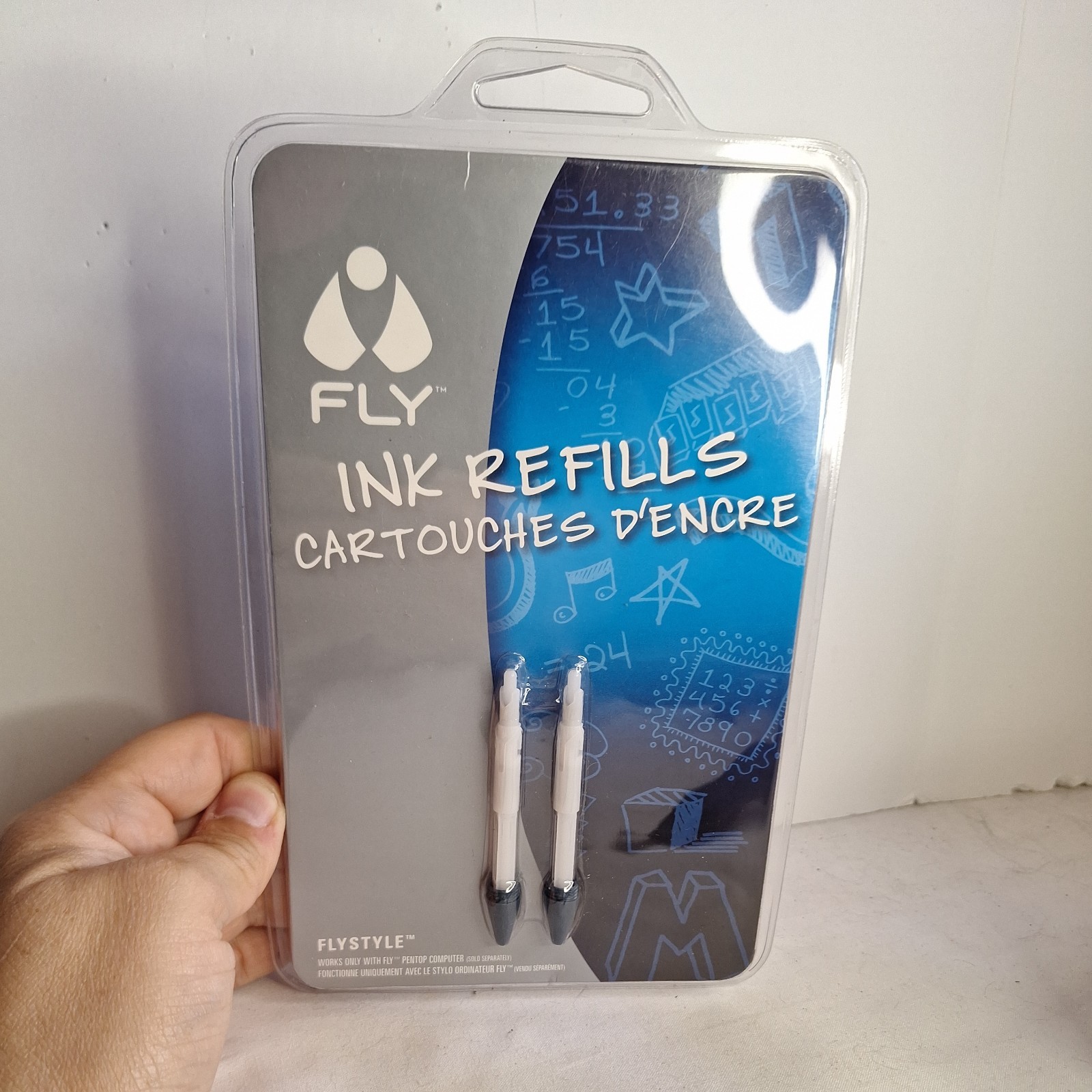FLY Ink Refills & 2 Per Pk Works With Fly Pentop Computer Flystyle Leapfrog
