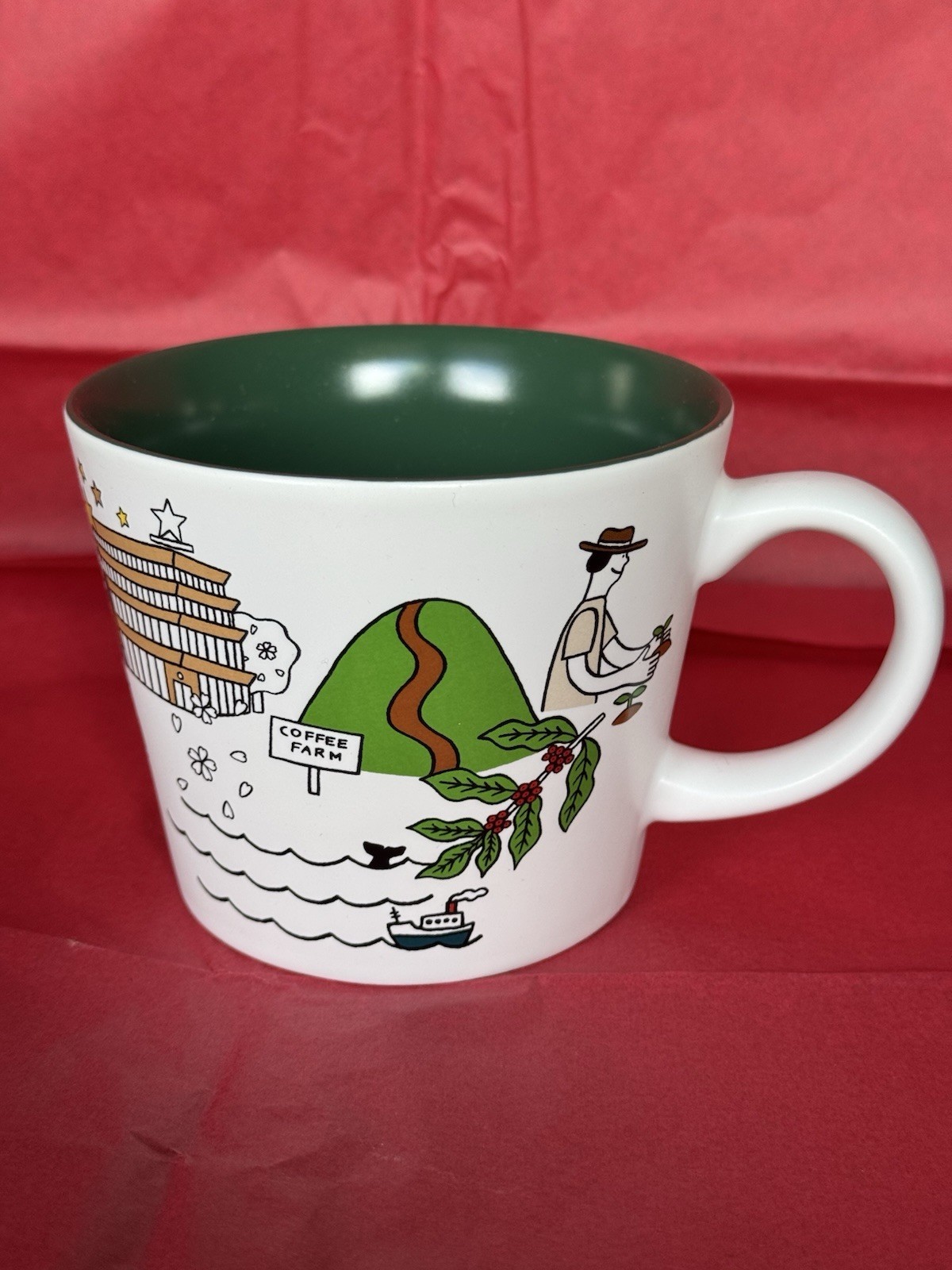 NEW STARBUCKS RESERVE ROASTERY TOKYO, 1ST ANNIVERSARY, COFFEE JOURNEY MUG