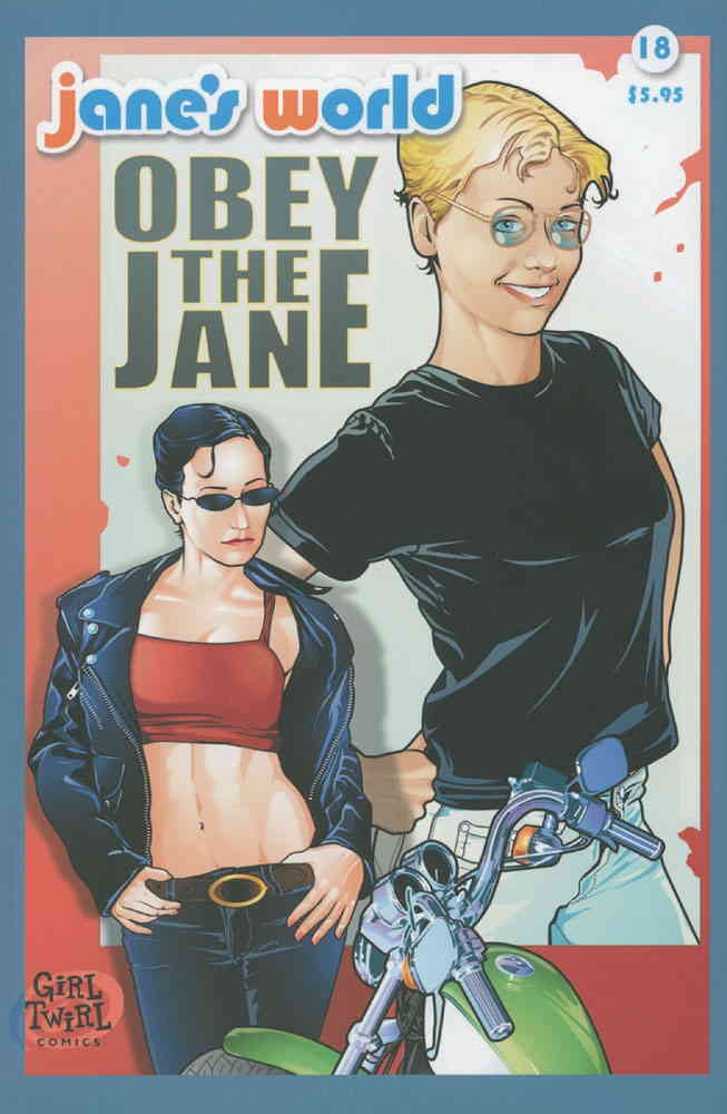 Jane's World #18 VF/NM; Girl Twirl | Paige Braddock LGBT - w/Bag+Board