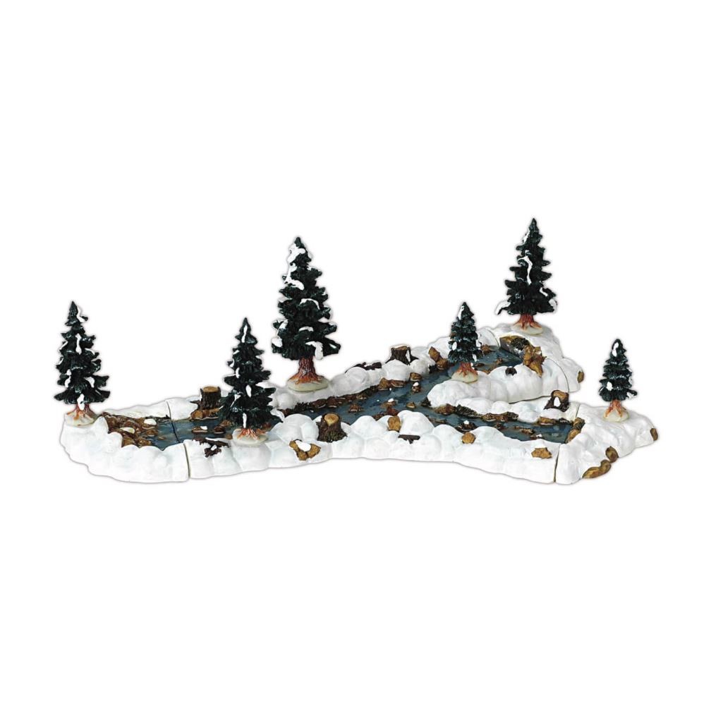 Lemax General Products Accessory Mill Stream Fork Landscaping Set of 10 13367