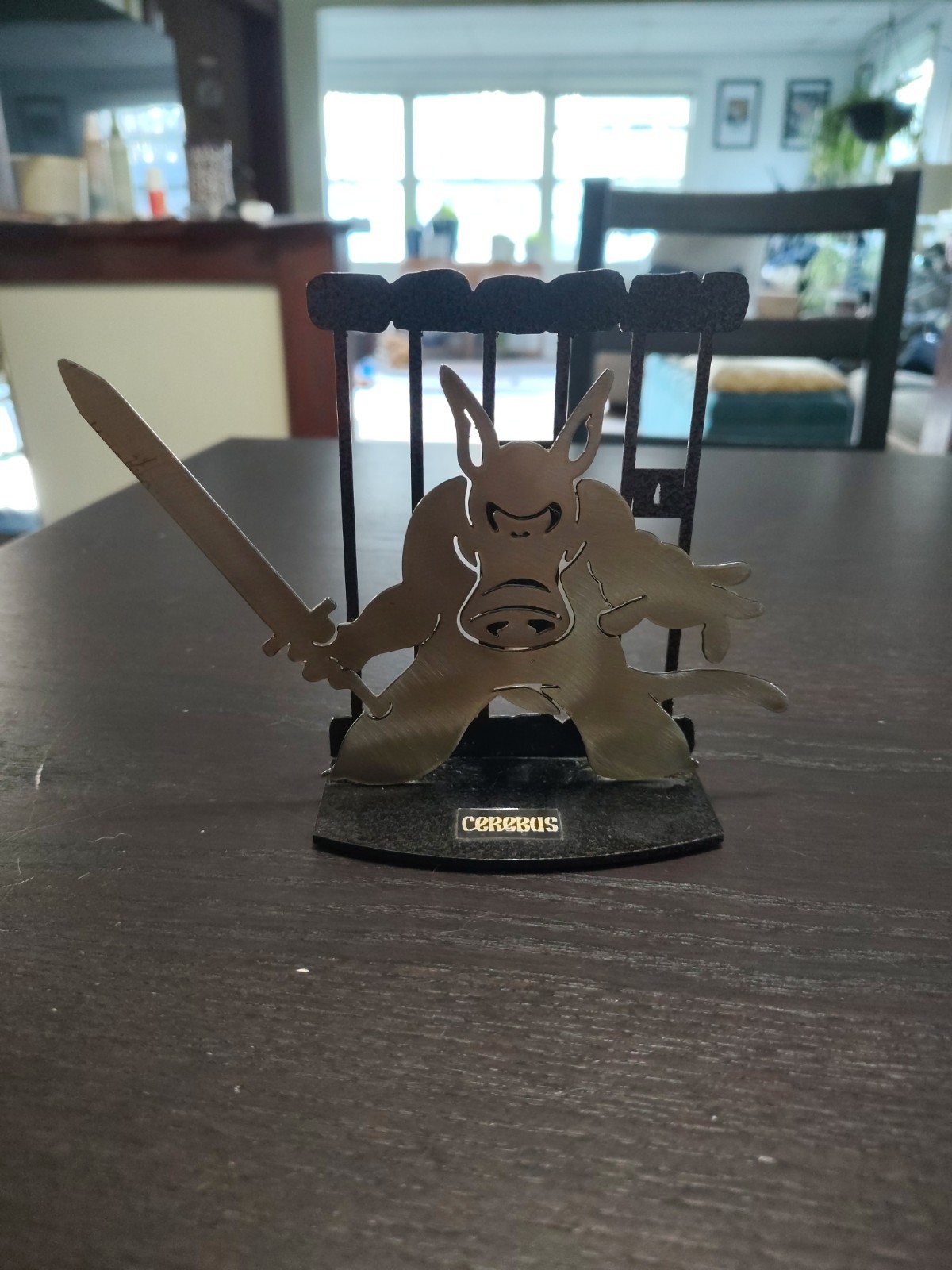Dave Sim 1995 Limited Edition Numbered 477/500 CEREBUS Laser Sculpture