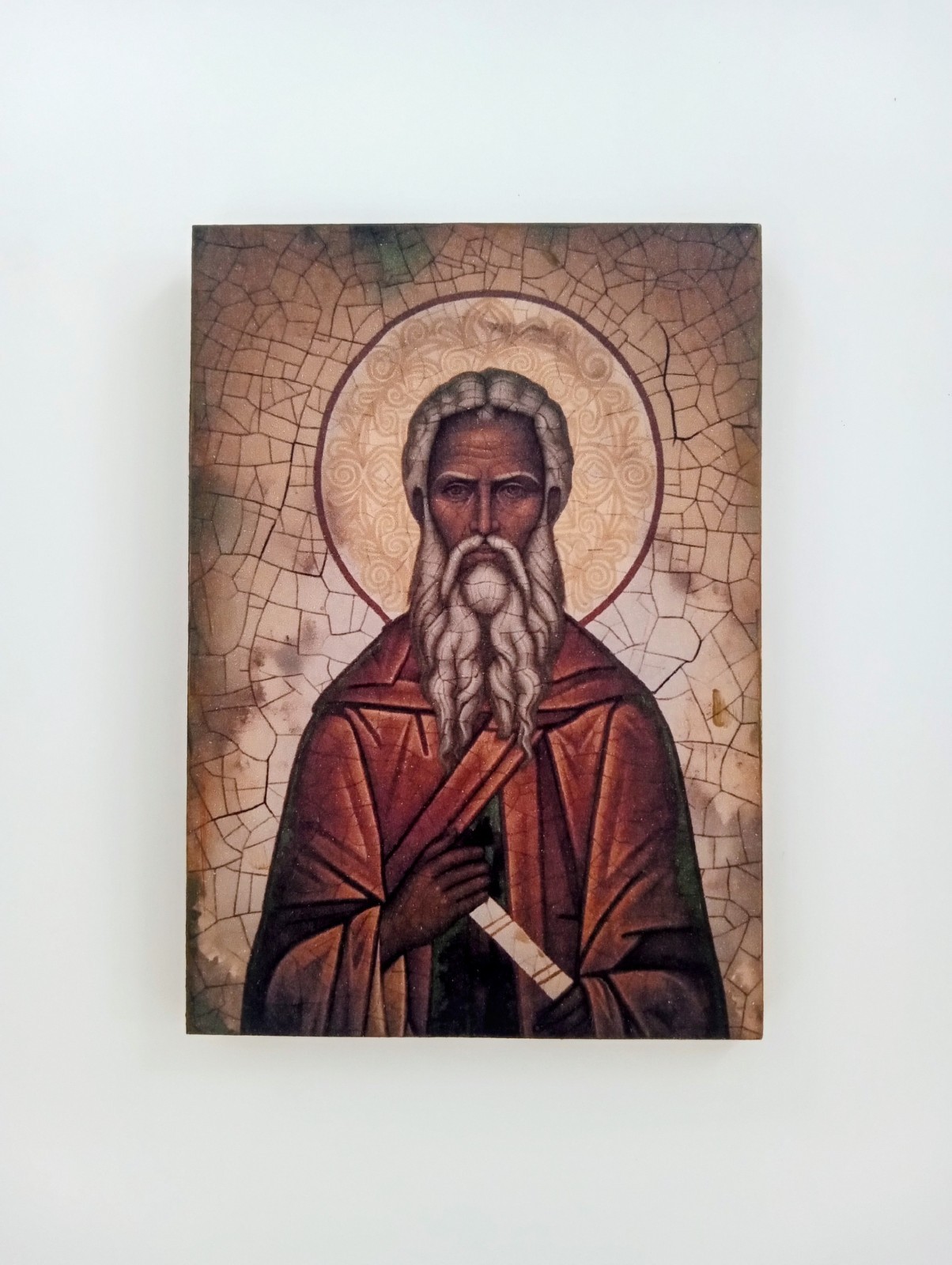 Saint Moses the Black | Orthodox Christian Icon | Handmade