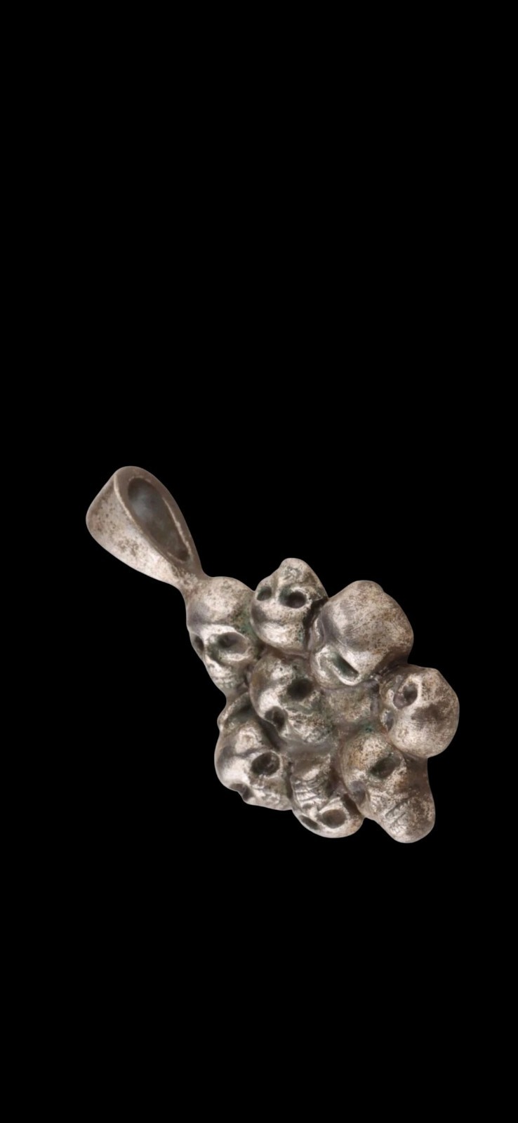 pendant Unique Antique WWII European amulet Jewelry