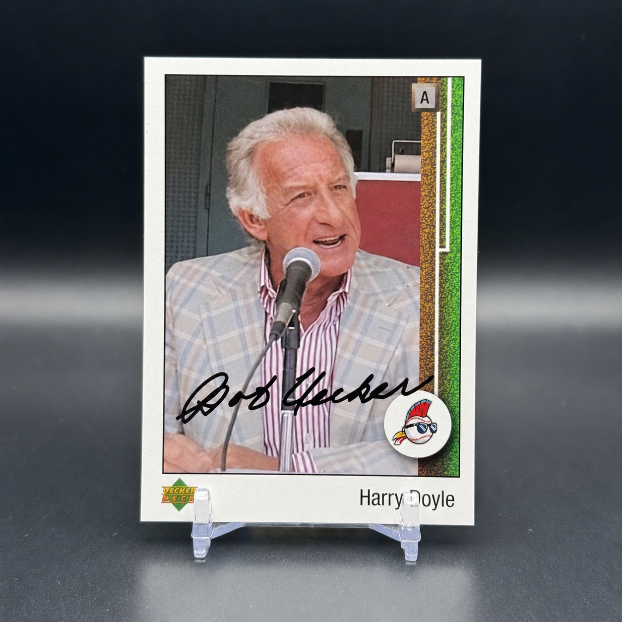 1989 Uecker Deck » Harry Doyle / Bob Uecker » Major League Custom Tribute Card