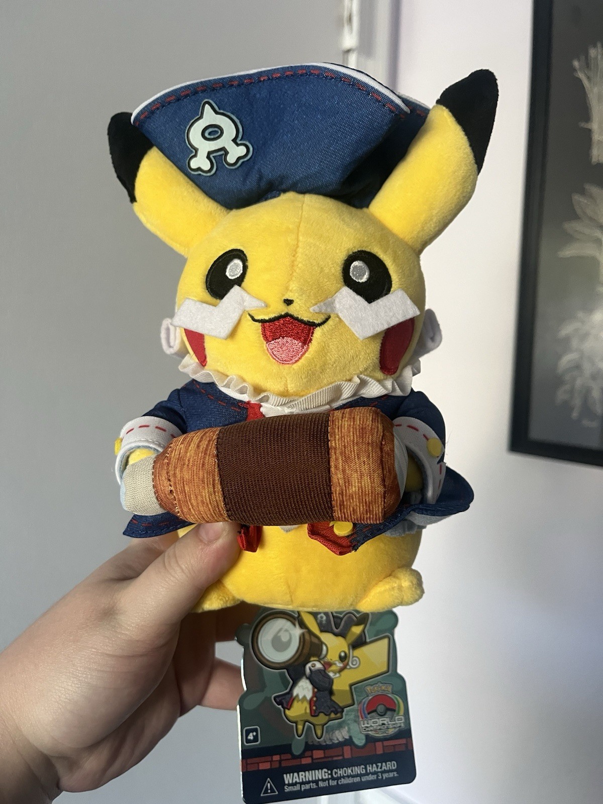 Pokémon 2015 World Championship Plush - New With Tag Pokemon Center Pikachu
