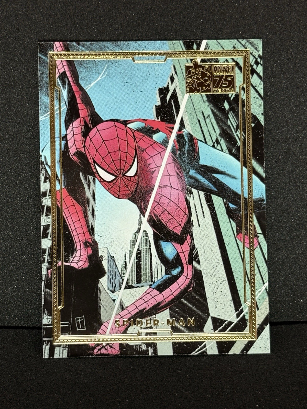 2014 Marvel Rittenhouse 75th Anniversary Spider-Man #59 Gold Border 60/75