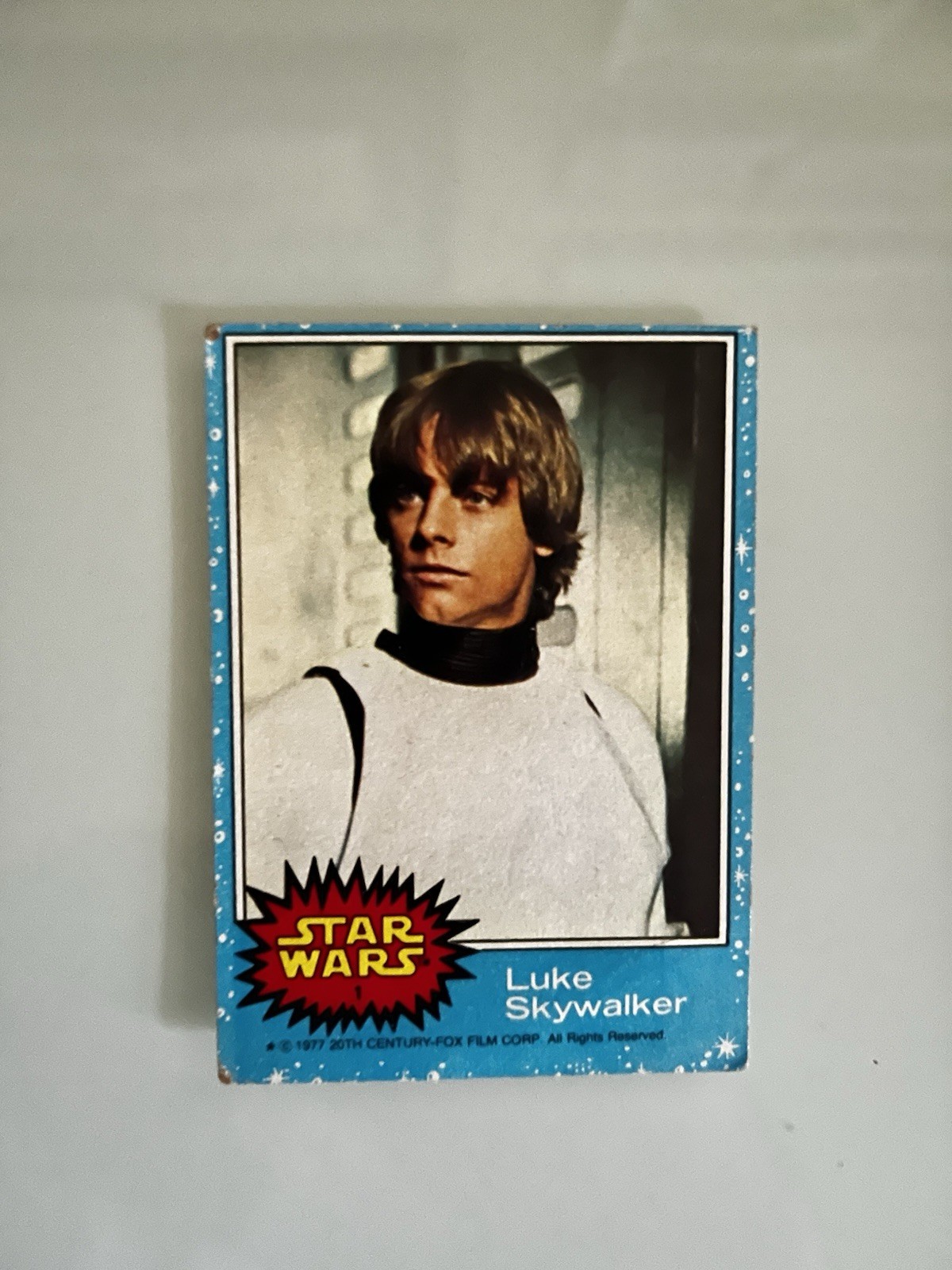 Luke Skywalker - 1977 Topps Star Wars #1