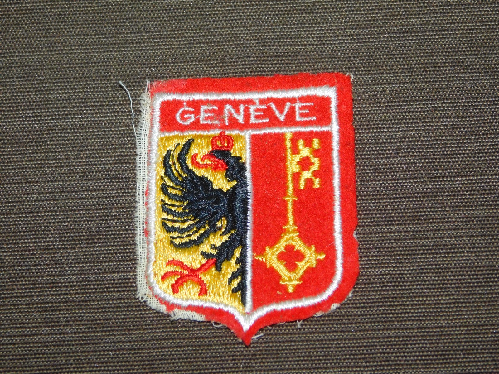 VINTAGE BSA BOY SCOUTS OF AMERICA PATCH GENEVE