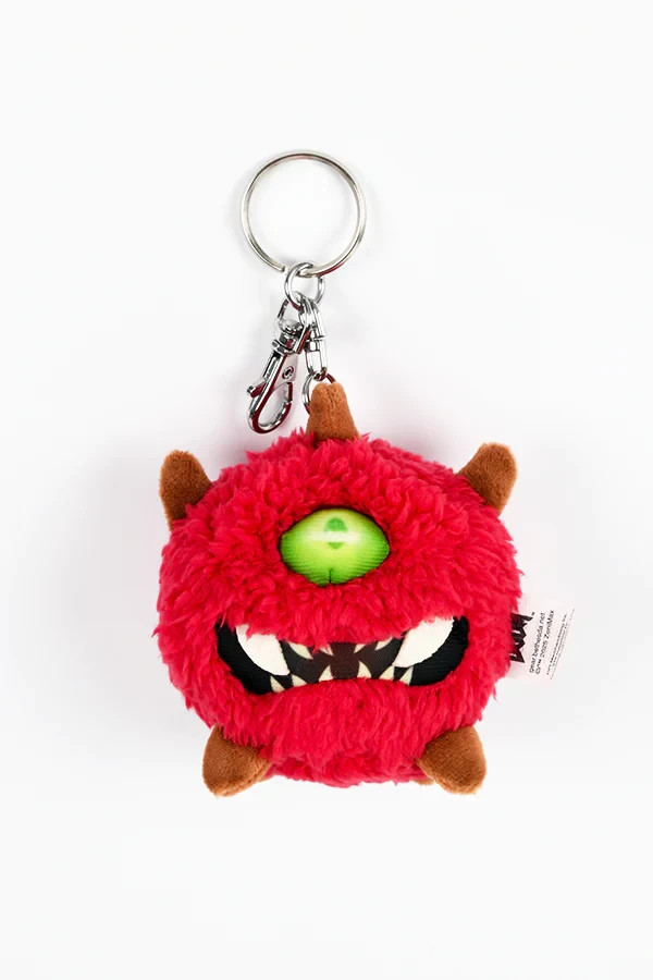 DOOM Cacodemon Companion Keychain Plush Plushie Figure Official