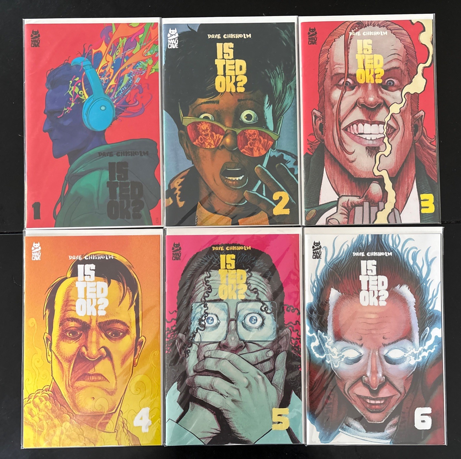 IS TED OK? 1, 2, 3, 4, 5 & 6 (1-6)  MAD CAVE  2026 NM