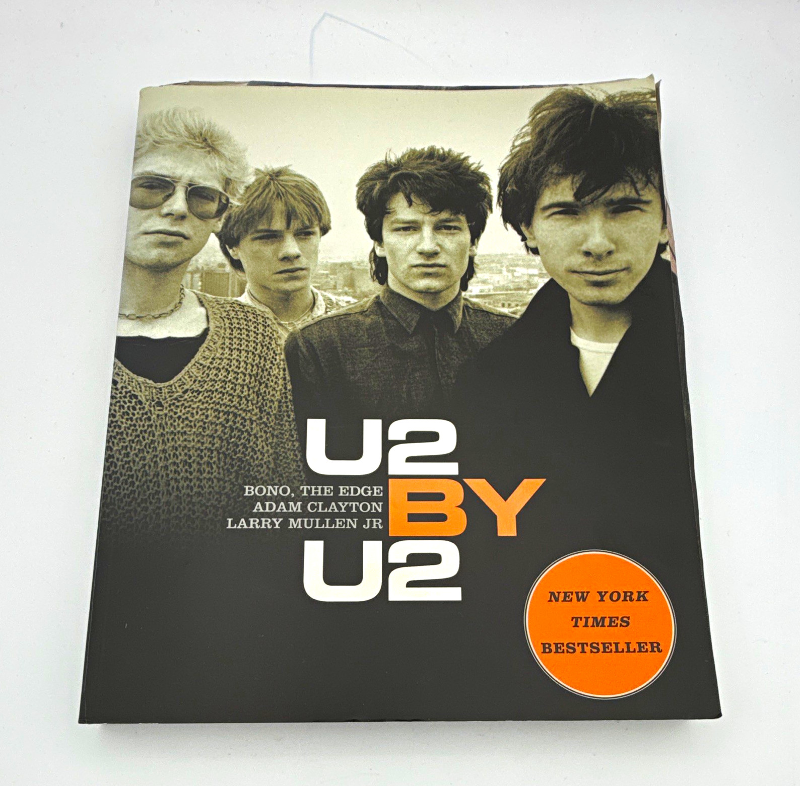 U2 By U2 Signed Hardcover Book Bono The Edge Adam Clayton Larry Mullen Jr