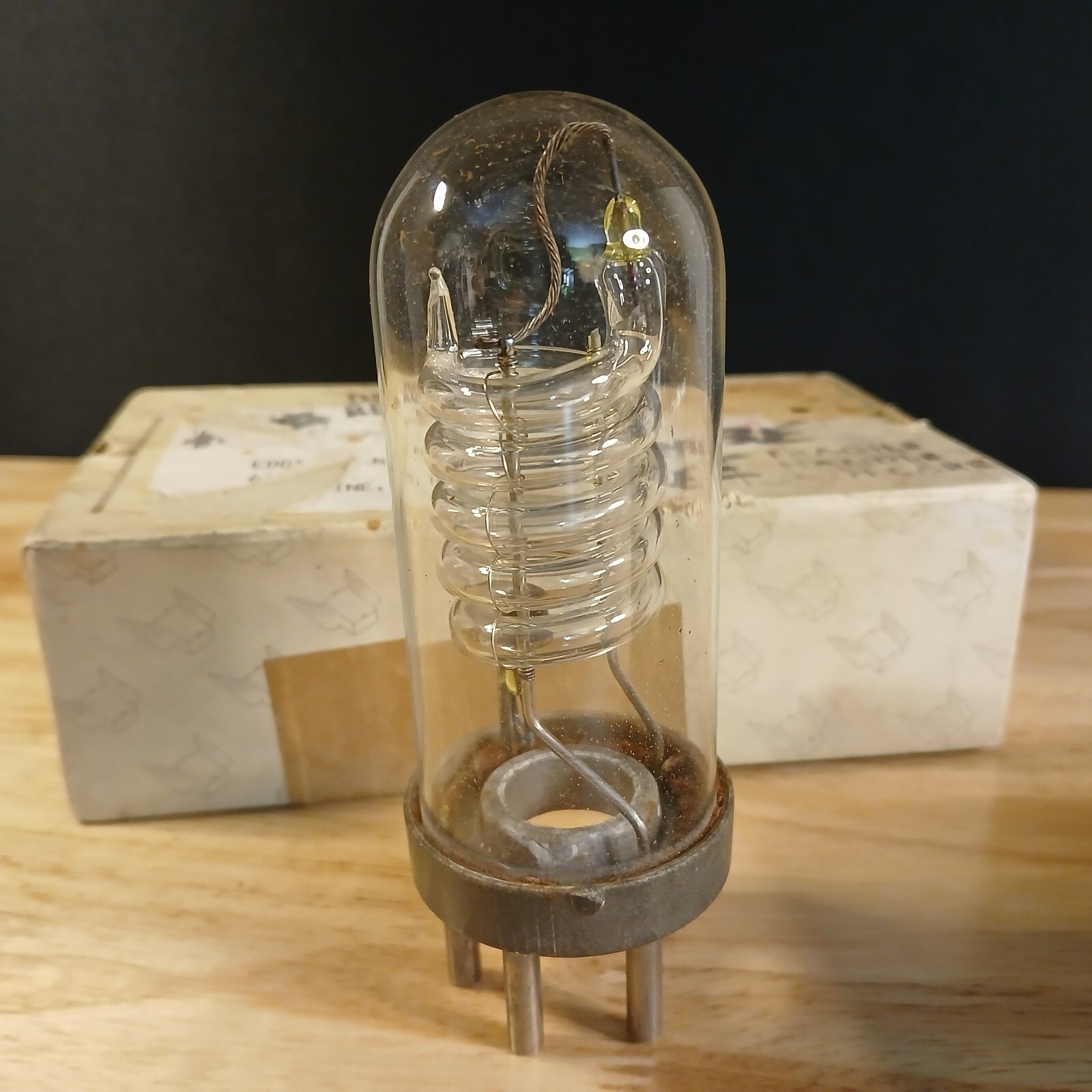 RARE 1940 Vintage General Electric #13 Strobe Light Tube for Early Mills Jukebox