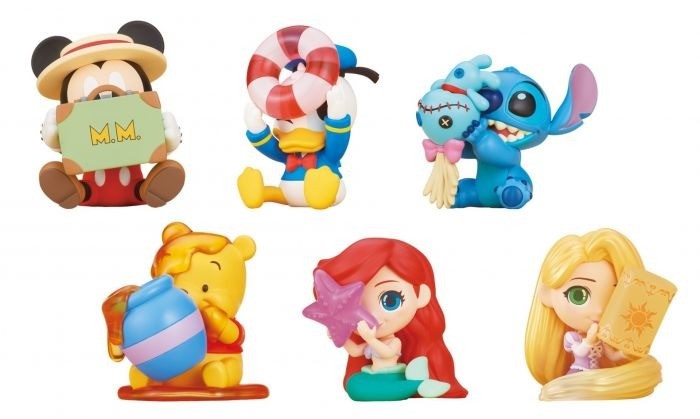 Takara Tomy Arts PERIHAPI Hide & Seek Kakurenbo Disney Characters (Set of 6)