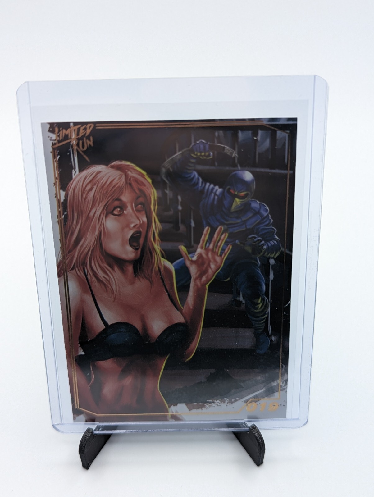Night Trap GOLD Trading Card #019 - Limited Run Games - NICE