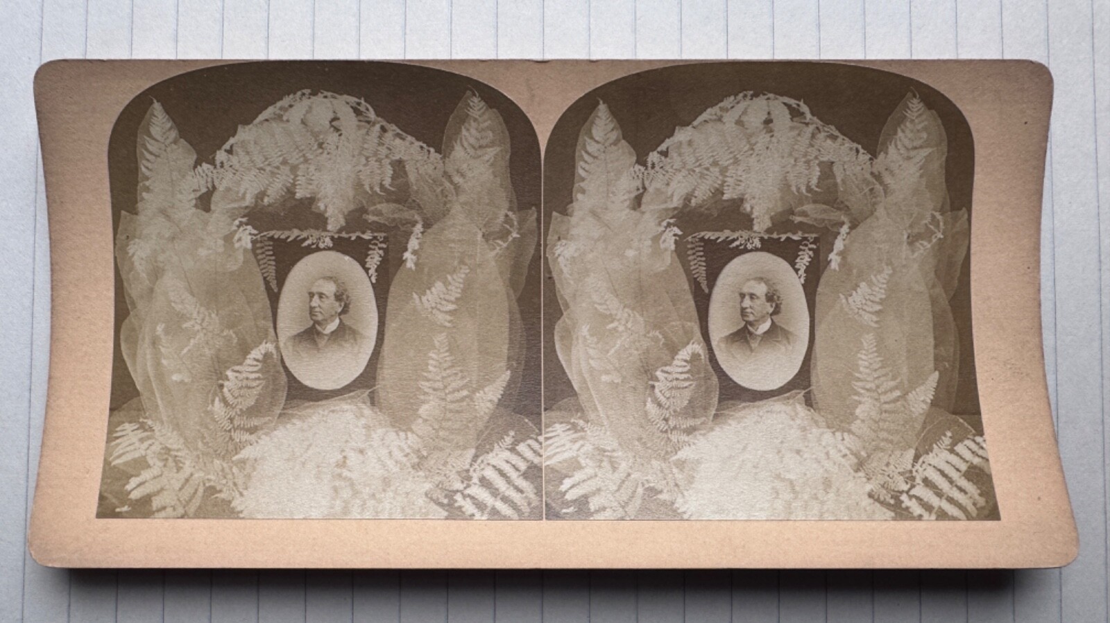 Rare Stereoview Sir John A. Macdonald Premier of Canada Littleton View Co. 1890