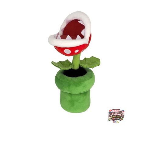 San-ei Boeki Super Mario ALL STAR COLLECTION Piranha Plant S W10×D10×H23cm Plush