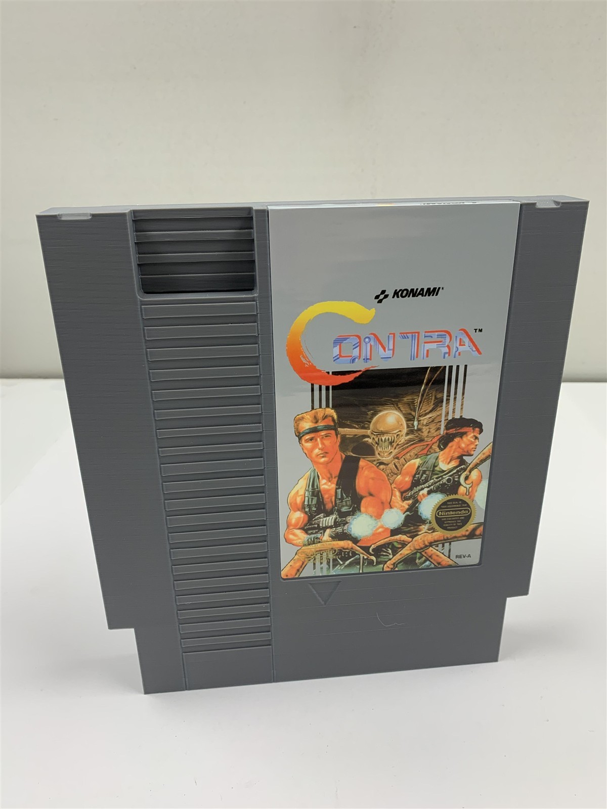 3D Printed Contra Nintendo NES Cartridge Giant Large Wall Art