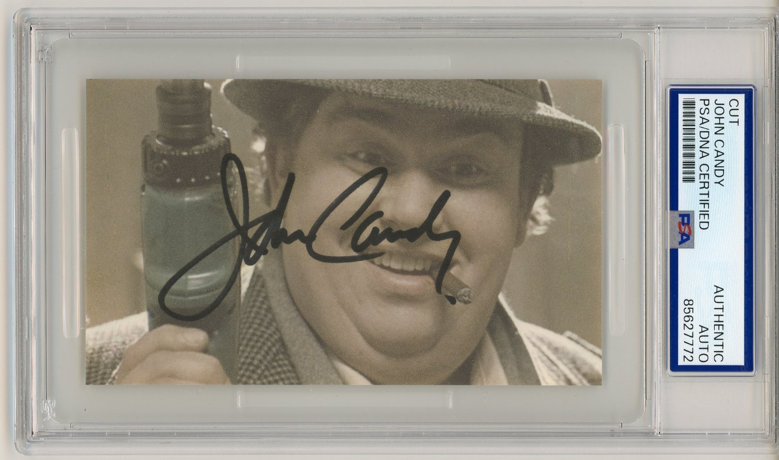 John Candy ~ Signed Autographed Uncle Buck Print ~ PSA DNA Encased