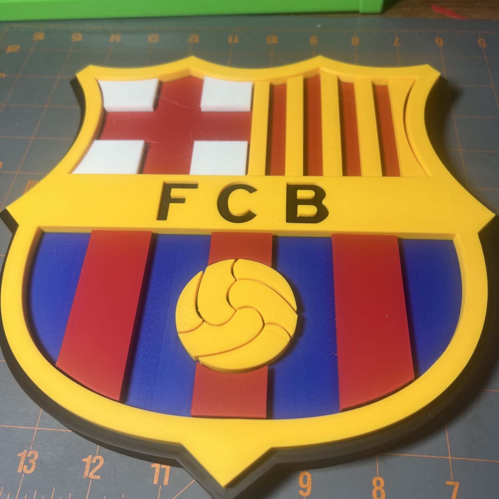 FC Barcelona Spain Football Club Soccer Logo Sign Art Wall Display Gift Futbol  