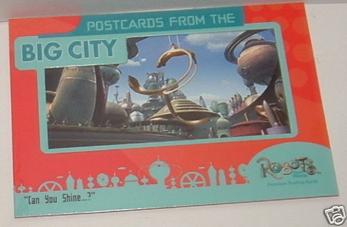 ROBOTS  THE MOVIE  - POSTCARDS - CEL INSERT #PC3