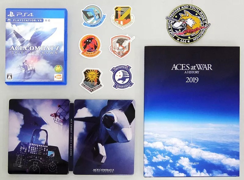 ACES at WAR A HISTORY 2019 ACE COMBAT 7 SKIES UNKNOWN Collector's Edition Art