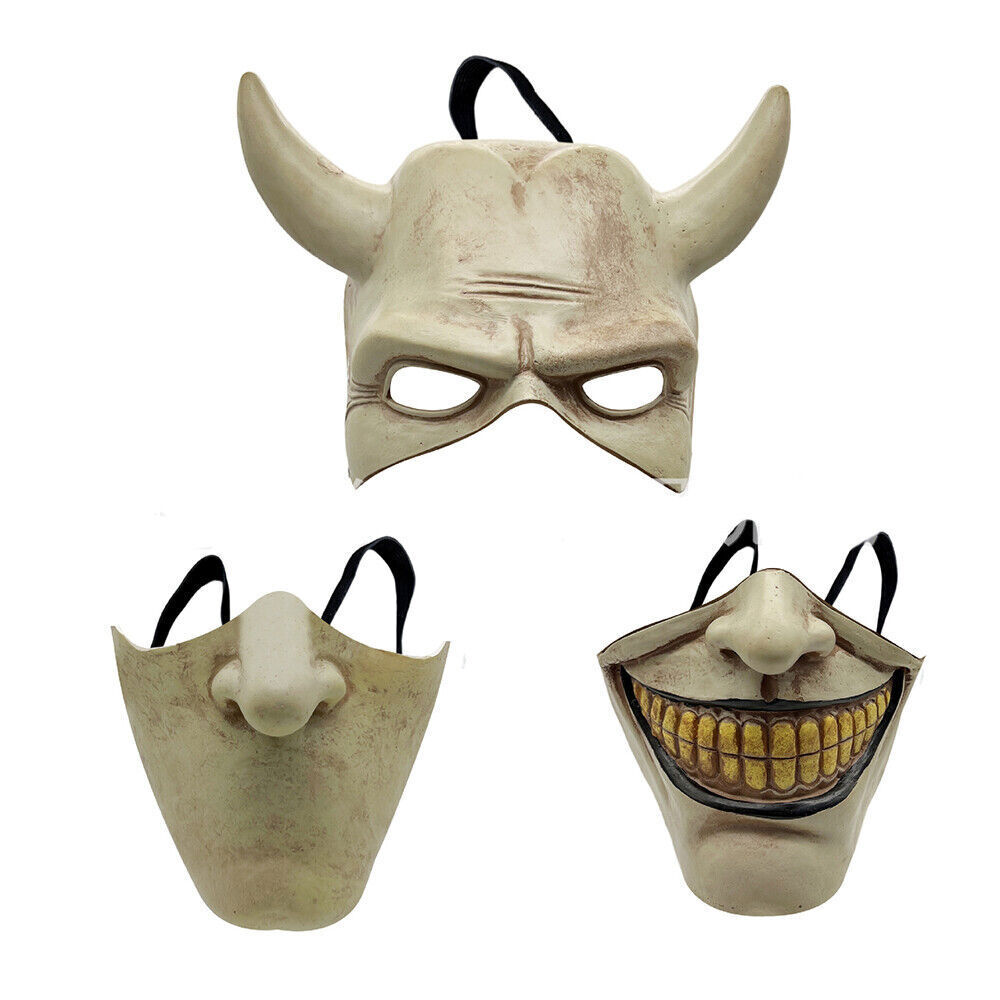 Black Phone Costume Mask The Grabber Mask Horror Halloween Cosplay party Xmas