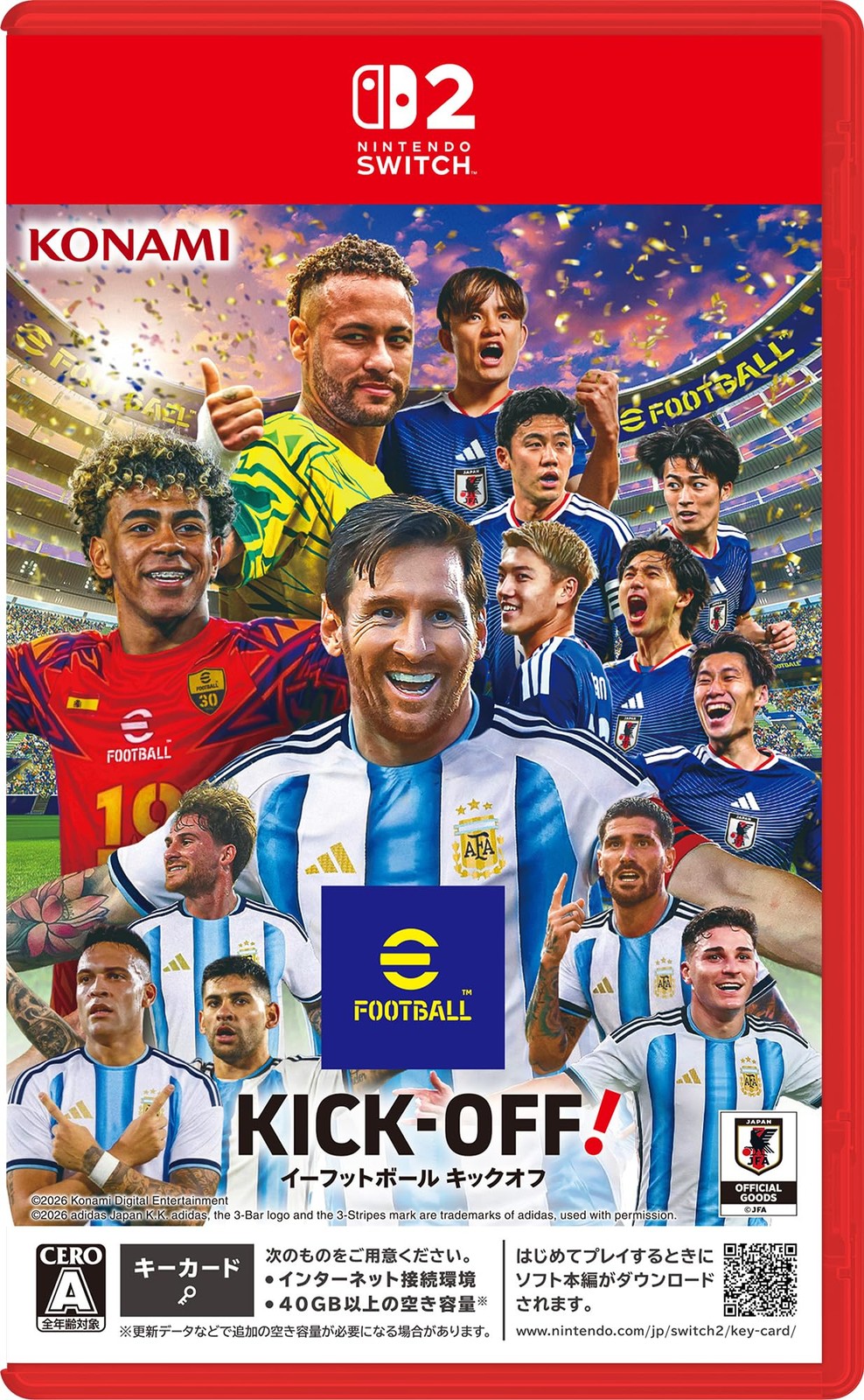 eFootball Kick-Off (Nintendo Switch 2) Japan Import [Multi-Language]