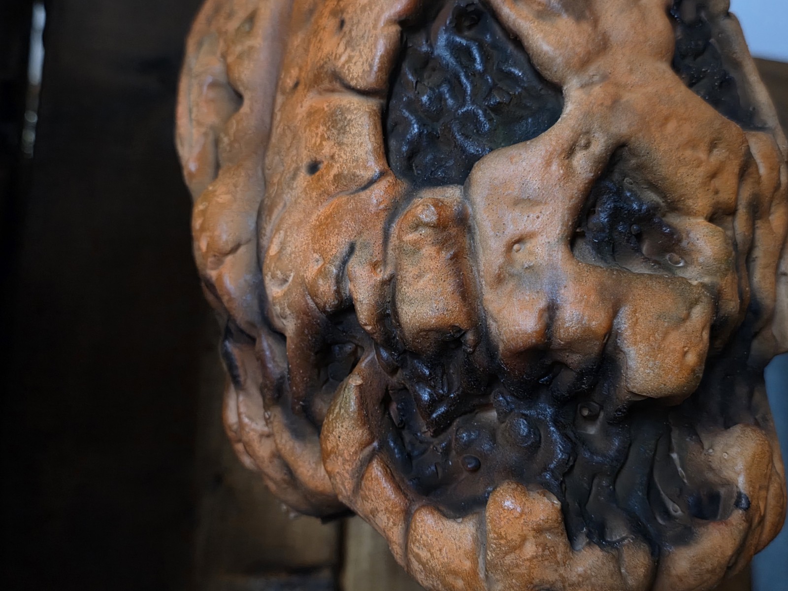 Don Post Inspired MELTING PUMPKIN Halloween III Latex Mask DWN