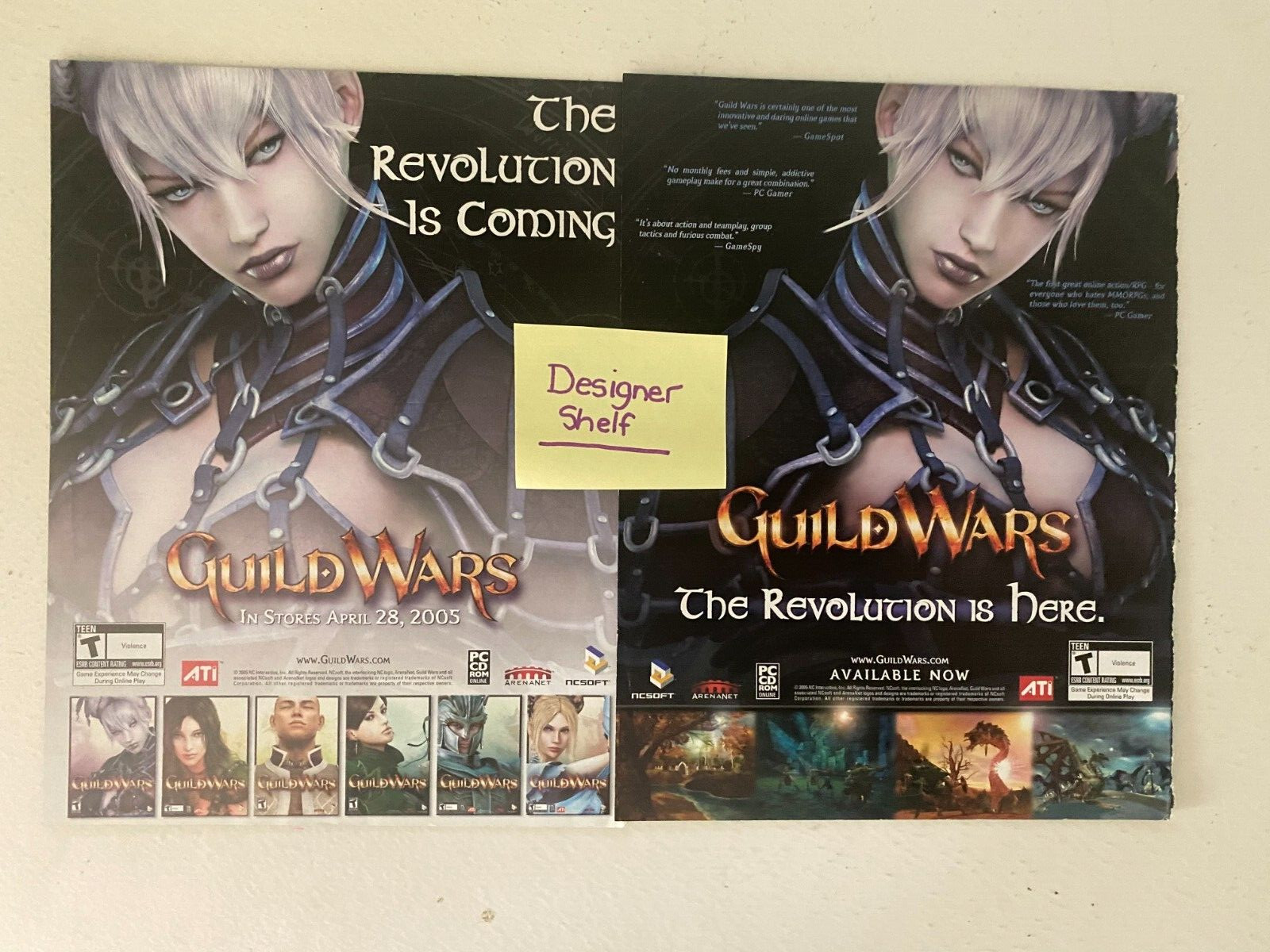 Guild Wars ATI Game 2 Page 2004 Print Advertisement
