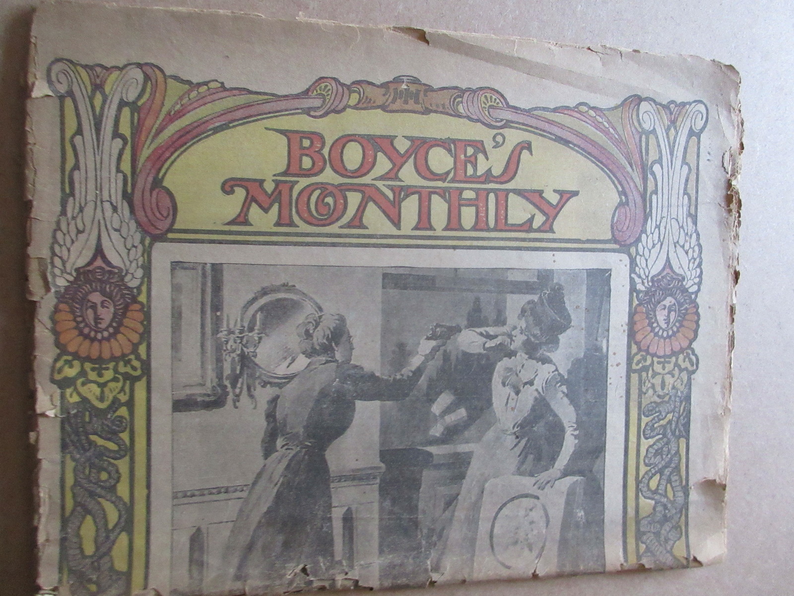BOYCE'S MONTHLY newspaper CHICAGO ILLINOIS February 1902