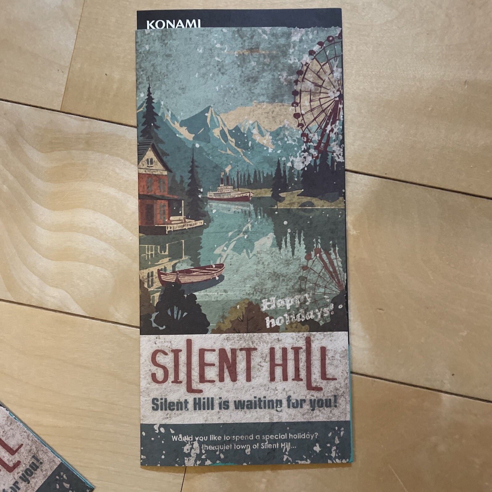 Silent Hill 2 Tourist Information pamphlet Tokyo Game Show TGS 2024