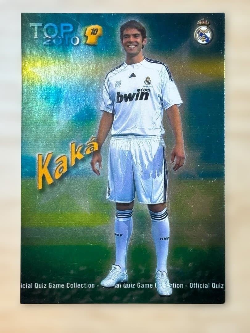 Kaka Real Madrid 2009-10 Mundicromo Trading Card Soccer Collectible