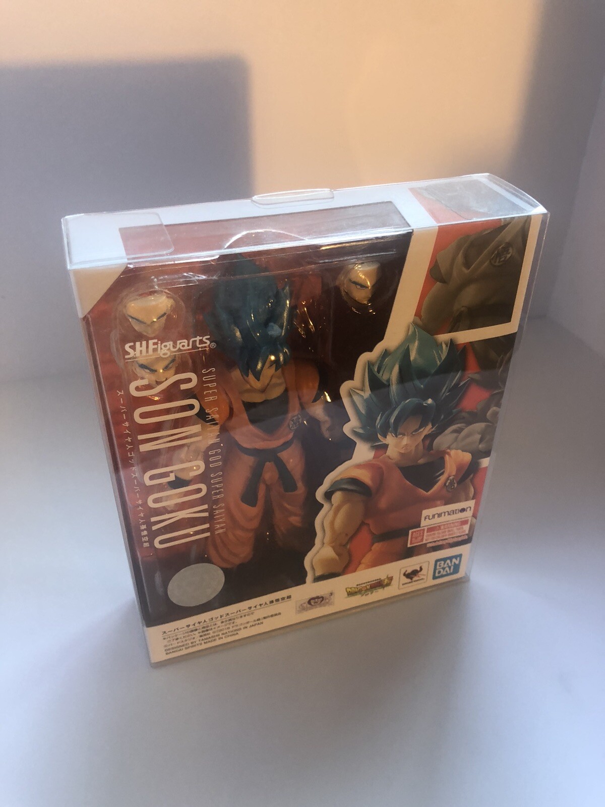 Protecting cases 5 pack for S.H. Figuarts Bandai Dragonball Z Super Saiyan