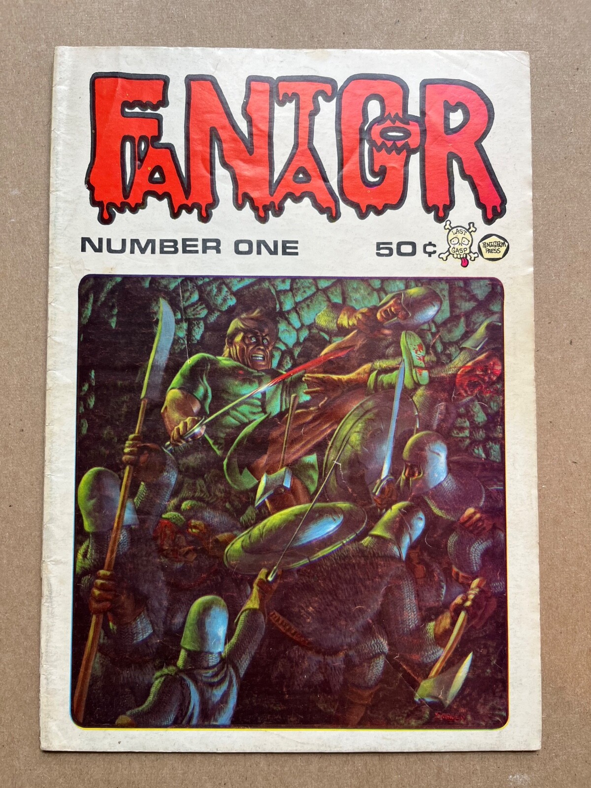 FANTAGOR #1, 2nd PRINTING, Last Gasp (1971)