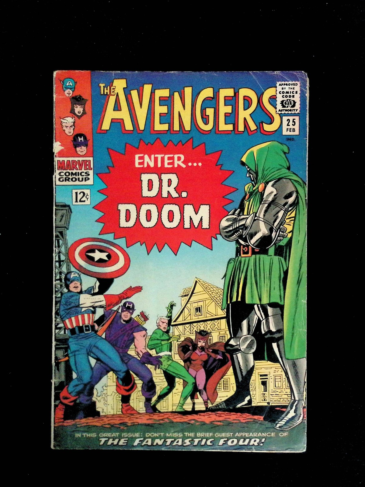 1966 Avengers 25 1st Dr. Doom Marvel