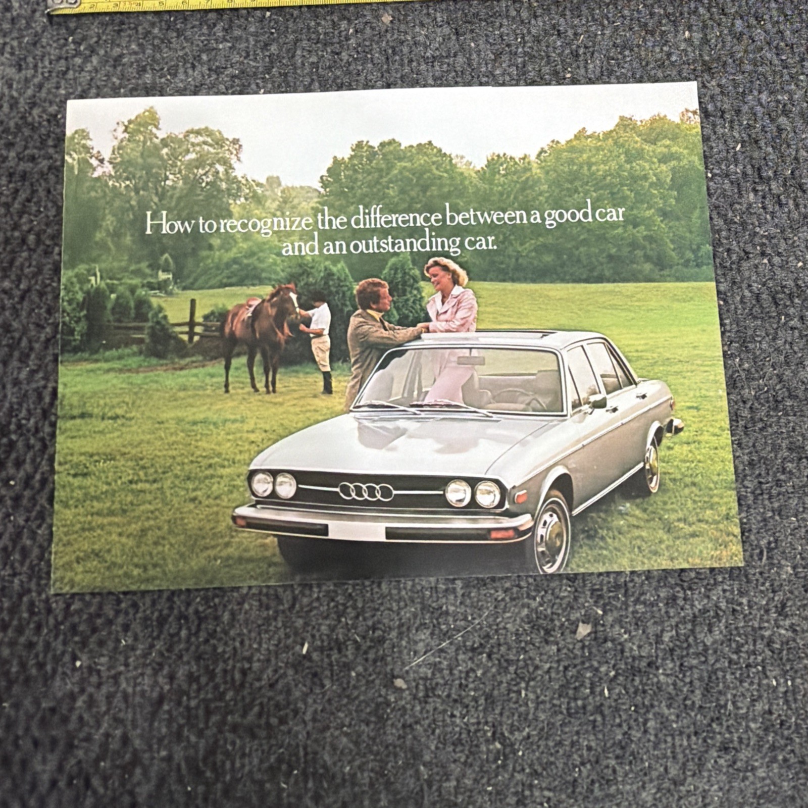 1976 Audi 100LS sales brochure