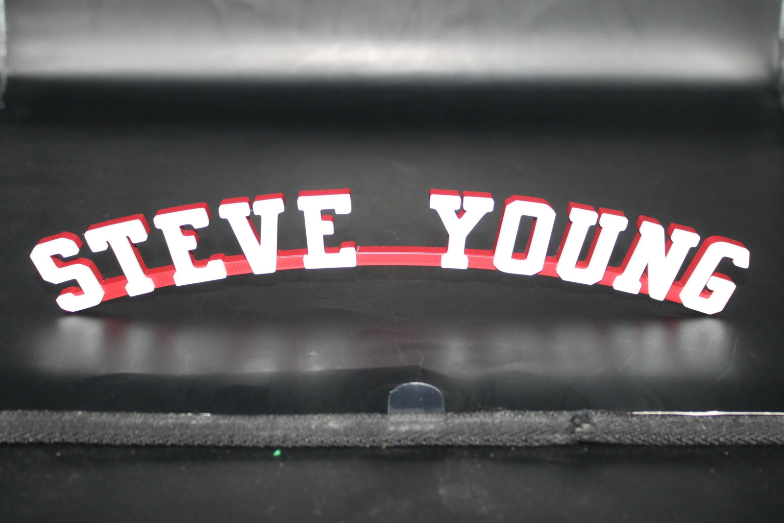 Steve Young, San Francisco 49ers, 3D printed Logo, Sign, Wall, Desk, Fridge, She