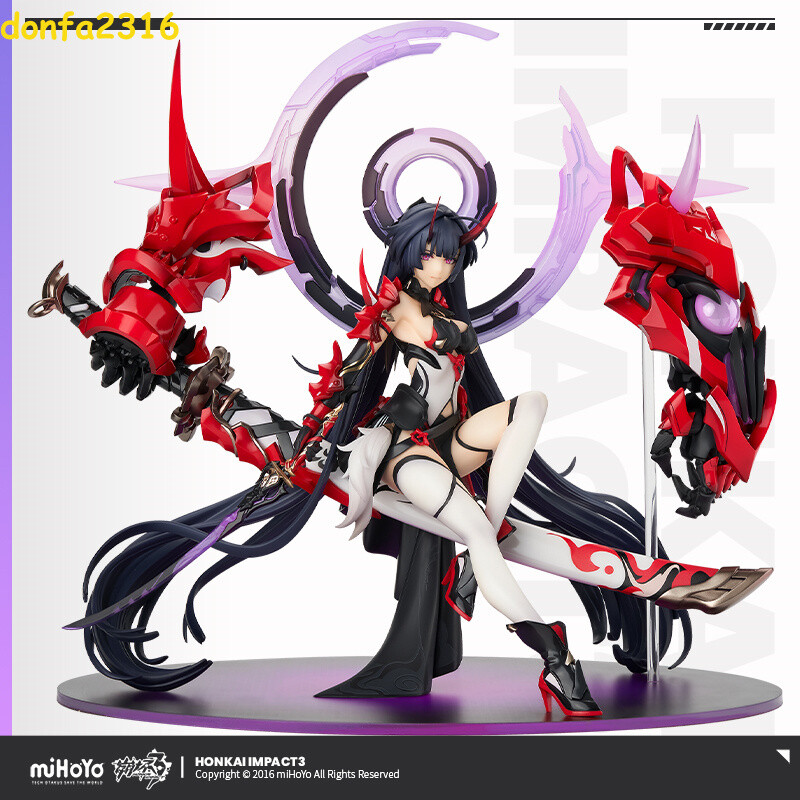 US STOCK Official miHoYo Honkai Impact 3 Raiden Mei Figure 1/8 Statue Collection