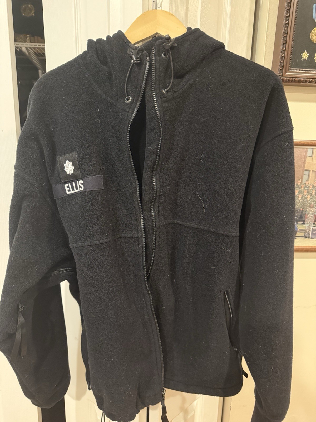 GWOT SOF Issue Hoodie Black Fleece Jacket (OEF Era) – SOF special Forces USASOC