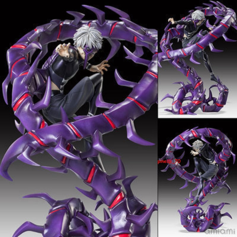 US Tokyo Ghoul Kaneki Ken Figure Model Statue Toy Collection 28cm Stock Boxed