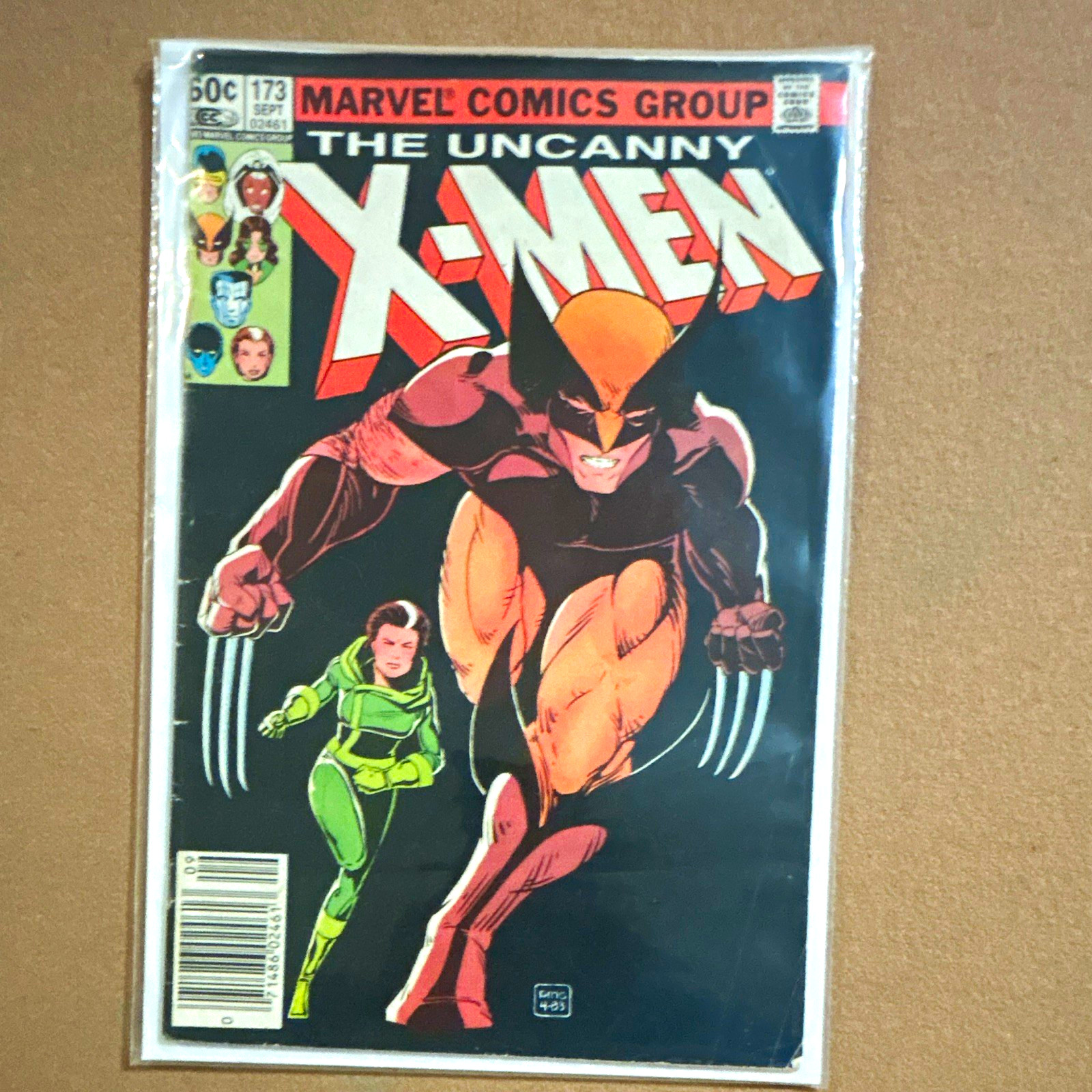 Marvel Comics The Uncanny X-Men #173 1983 Bronze Age Wolverine Claremont
