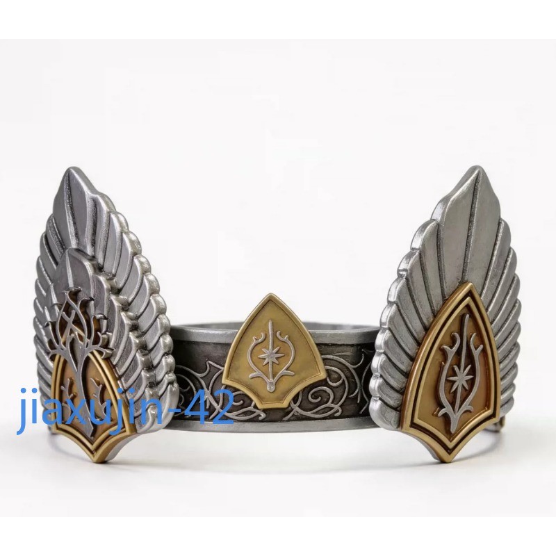 Lord of the Rings Aragorn Crown of Elessar Gondor King Cosplay Prop 1:1 Replica