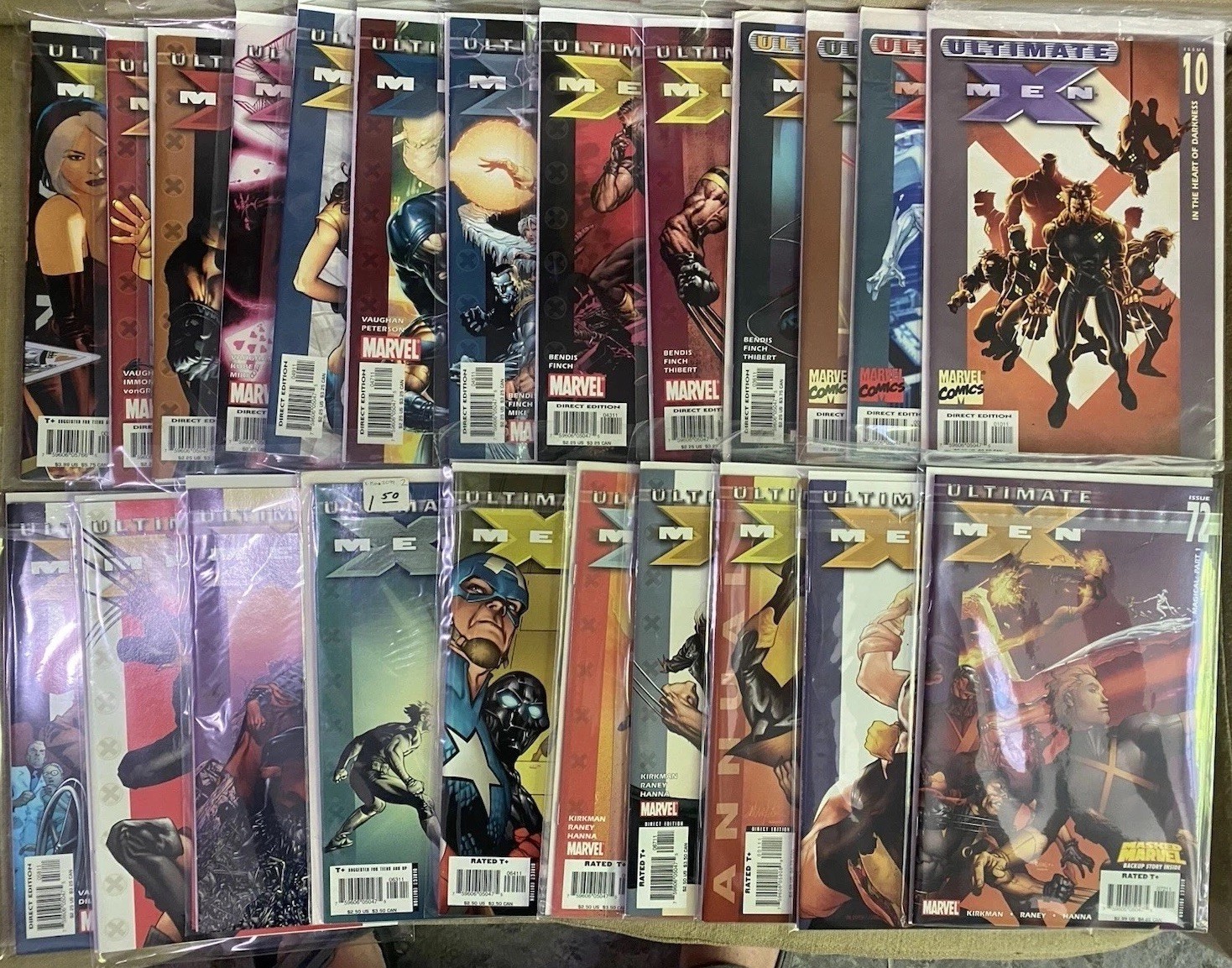 Ultimate X-Men (2000) Marvel big set of 39 issues by Millar Vaughn Kirkman NM