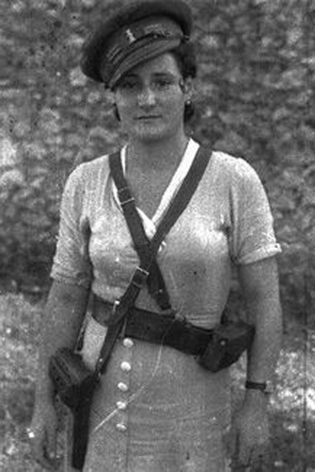woman Guerrilla Spanish Civil War WW2 Photo Glossy 4*6 in M029