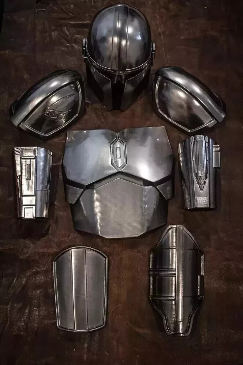 New-Mandalorian-Beskar-Armor Mando Fighting Armor Suit LARP Mandalorian Costume