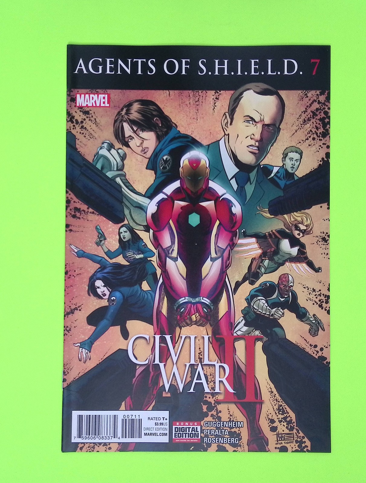Agents of S.H.I.E.L.D. #7 2016 Marvel Comics High Grade Comic Book W115-107