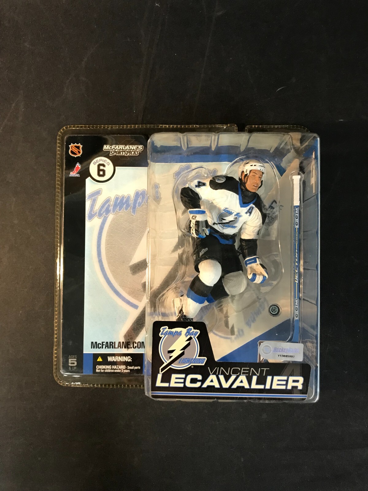 McFarlane Toys 2003 NHL Series 6 Tampa Bay Lightning Vincent Lecavalier Figure